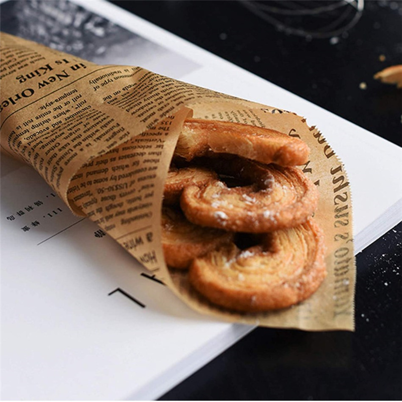 Pizza Wrapping Paper Wax Food Basket Liners Custom Deli Wrap